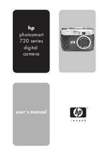 Hewlett Packard PhotoSmart 720 manual. Camera Instructions.